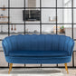 Gold Vintage Sewn Pillow Back Sofa 31.5"High Tuxedo Arm Sofa Royal Blue Velvet Clearhalo 'furn' 'furn_sofas' 'Furniture' 'furniture_sofas' 'Living Room Furniture' 'Sofa' 'sofas' 4955632