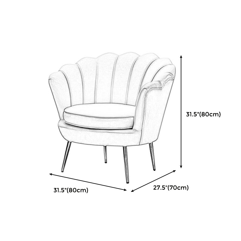 Gold Vintage Sewn Pillow Back Sofa 31.5"High Tuxedo Arm Sofa Clearhalo 'furn' 'furn_sofas' 'Furniture' 'furniture_sofas' 'Living Room Furniture' 'Sofa' 'sofas' 4955636