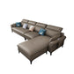 Modern Modular Sectional with Storage and USB for Four People Brown Clearhalo 'furn' 'furn_sectionals' 'Furniture' 'furniture_sectionals' 'Living Room Furniture' 'Sectionals' 4955810