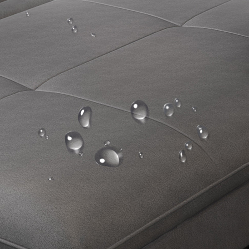 Modern Modular Sectional with Storage and USB for Four People Clearhalo 'furn' 'furn_sectionals' 'Furniture' 'furniture_sectionals' 'Living Room Furniture' 'Sectionals' 4955813