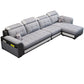Pillowed Back Cushions 4-Seater Sectional Sofa Set with Storage Clearhalo 'Furniture' 'furniture_sectionals' 'Living Room Furniture' 'Sectionals' 4955925