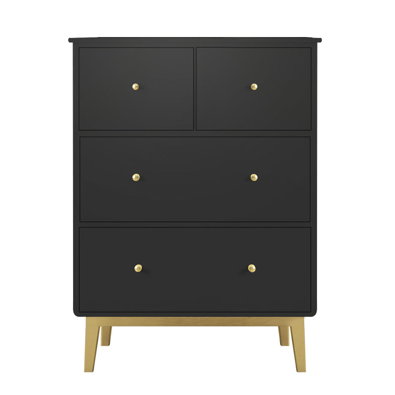 Pine Solid Wood Buffet/Console with Drawers Modern Buffet Server for Living Room 33"L x 16"W x 37"H Black Clearhalo 'buffet_sideboard' 'Buffets & Sideboards' 'furn' 'furn_buffet_sideboard' 'Furniture' 'furniture_buffet_sideboard' 'Kitchen & Dining Furniture' 4956239