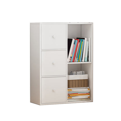 Modern & Contemporary Bookshelf Vertical Shelf Bookcase for Office 18.7"L x 9.4"W x 31.5"H White Clearhalo 'Bookcases' 'furn' 'furn_bookcases' 'Furniture' 'furniture_bookcases' 'Office Furniture' 4956277