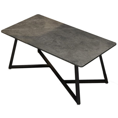 Sintered Stone Rectangular Work Table Home Office Modern Writing Desk Grey Clearhalo 'furn' 'furn_office_desk' 'Furniture' 'furniture_office_desk' 'Office Desks' 'Office Furniture' 'office_desk' 4960544