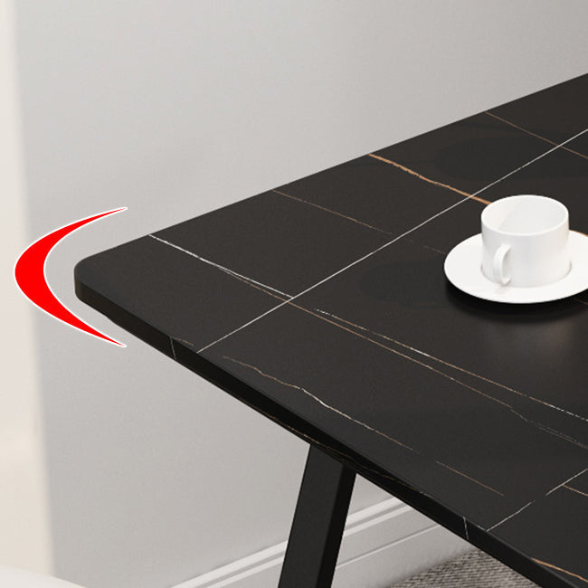 Sintered Stone Rectangular Work Table Home Office Modern Writing Desk Clearhalo 'furn' 'furn_office_desk' 'Furniture' 'furniture_office_desk' 'Office Desks' 'Office Furniture' 'office_desk' 4960546