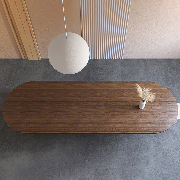 Solid Wood Office Desk Study Room and Office Contemporary Style Writing Desk Clearhalo 'furn' 'furn_office_desk' 'Furniture' 'furniture_office_desk' 'Office Desks' 'Office Furniture' 'office_desk' 4960641