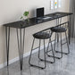 Industrial Style Rectangle Wood Top Counter Table 42-inch Height Bar Table Clearhalo 'Bar Furniture' 'Bar Tables' 'bar_tables' 'furn' 'furn_bar_tables' 'Furniture' 'furniture_bar_tables' 'Kitchen & Dining Furniture' 4960829
