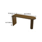 Pine Wood Bar Dining Table Modern Bar Table with Double Pedestal for Dining Room Clearhalo 'Bar Furniture' 'Bar Tables' 'bar_tables' 'furn' 'furn_bar_tables' 'Furniture' 'furniture_bar_tables' 'Kitchen & Dining Furniture' 4960874