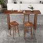 Wood Bar Dining Table Modern Bar Table with Sled Base for Milk Tea Shop 70.9"L x 15.7"W x 41.3"H Without Chairs Clearhalo 'Bar Furniture' 'Bar Tables' 'bar_tables' 'furn' 'furn_bar_tables' 'Furniture' 'furniture_bar_tables' 'Kitchen & Dining Furniture' 4960951