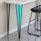 Wood Bar Dining Table Modern Rectangle Bar Table with 4 Legs Base for Dining Room Clearhalo 'Bar Furniture' 'Bar Tables' 'bar_tables' 'furn' 'furn_bar_tables' 'Furniture' 'furniture_bar_tables' 'Kitchen & Dining Furniture' 4961104