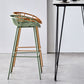Modern Style Bar-stool Metal Counter Bar Stool with Metal Legs for Kitchen Clearhalo 'Bar Furniture' 'Bar Stools' 'bar_stools' 'furn' 'furn_bar_stools' 'Furniture' 'furniture_bar_stools' 'Kitchen & Dining Furniture' 4961269