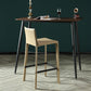 Modern Style Bar-stool Leather Counter Bar Stool with Metal Legs for Kitchen Clearhalo 'Bar Furniture' 'Bar Stools' 'bar_stools' 'furn' 'furn_bar_stools' 'Furniture' 'furniture_bar_stools' 'Kitchen & Dining Furniture' 4961322