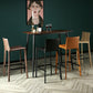 Modern Style Bar-stool Leather Counter Bar Stool with Metal Legs for Kitchen Clearhalo 'Bar Furniture' 'Bar Stools' 'bar_stools' 'furn' 'furn_bar_stools' 'Furniture' 'furniture_bar_stools' 'Kitchen & Dining Furniture' 4961323