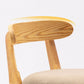 Scandinavian Milk Tea Shop Rubberwood Stool Matte Finish Upholstered Bar Stools Clearhalo 'Bar Furniture' 'Bar Stools' 'bar_stools' 'furn' 'furn_bar_stools' 'Furniture' 'furniture_bar_stools' 'Kitchen & Dining Furniture' 4961411
