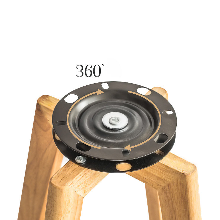 Modern Rubberwood Indoor Stool Matte Finish Upholstered Bar Stools Clearhalo 'Bar Furniture' 'Bar Stools' 'bar_stools' 'furn' 'furn_bar_stools' 'Furniture' 'furniture_bar_stools' 'Kitchen & Dining Furniture' 4961464