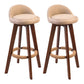 Modern Rubberwood Indoor Stool Matte Finish Upholstered Bar Stools Clearhalo 'Bar Furniture' 'Bar Stools' 'bar_stools' 'furn' 'furn_bar_stools' 'Furniture' 'furniture_bar_stools' 'Kitchen & Dining Furniture' 4961491