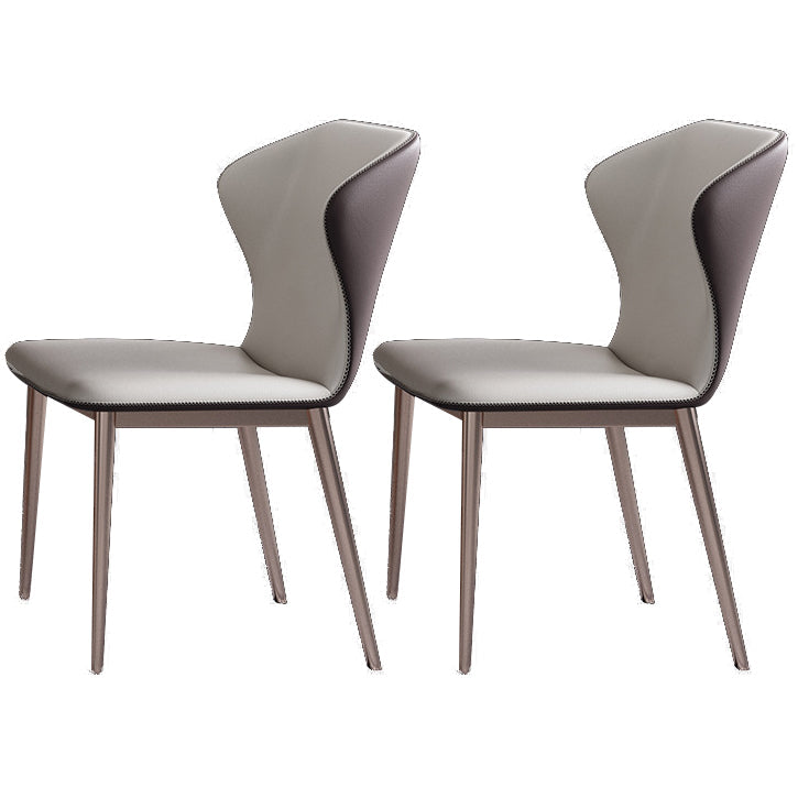 Glam 1/2/5/7 Pieces Dinette Set Sintered Stone Dining Room Set 2 White Chairs Clearhalo 'Dining Room Sets' 'Dining Tables & Seating' 'dining_room_set' 'Furniture' 'furniture_dining_room_set' 'Kitchen & Dining Furniture' 4961863