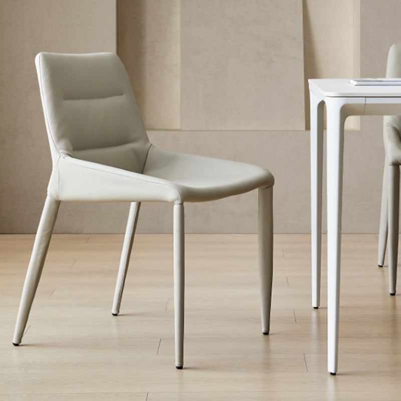 Designer Style 1/2/5/7 Pieces Dining Set Sintered Stone Dining Table with Leather Chairs Clearhalo 'Dining Room Sets' 'Dining Tables & Seating' 'dining_room_set' 'furn' 'furn_dining_room_set' 'Furniture' 'furniture_dining_room_set' 'Kitchen & Dining Furniture' 4961907