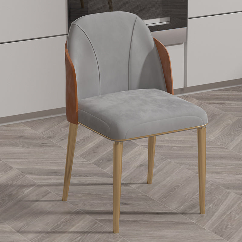 Glam 1/5/7 Pieces Dining Set Round Stone Dining Table for Dining Room Clearhalo 'Dining Room Sets' 'Dining Tables & Seating' 'dining_room_set' 'furn' 'furn_dining_room_set' 'Furniture' 'furniture_dining_room_set' 'Kitchen & Dining Furniture' 4961963