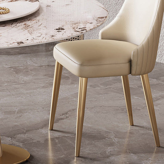 Glam 1/3/4/5/7 Pieces Dining Sets Round Dining Room Table Set Clearhalo 'Dining Room Sets' 'Dining Tables & Seating' 'dining_room_set' 'furn' 'furn_dining_room_set' 'Furniture' 'furniture_dining_room_set' 'Kitchen & Dining Furniture' 4962022