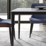 Modern 1/4/7 Pieces Dining Set Rectangle Sintered Stone Dining Table Set Clearhalo 'Dining Room Sets' 'Dining Tables & Seating' 'dining_room_set' 'furn' 'furn_dining_room_set' 'Furniture' 'furniture_dining_room_set' 'Kitchen & Dining Furniture' 4962040