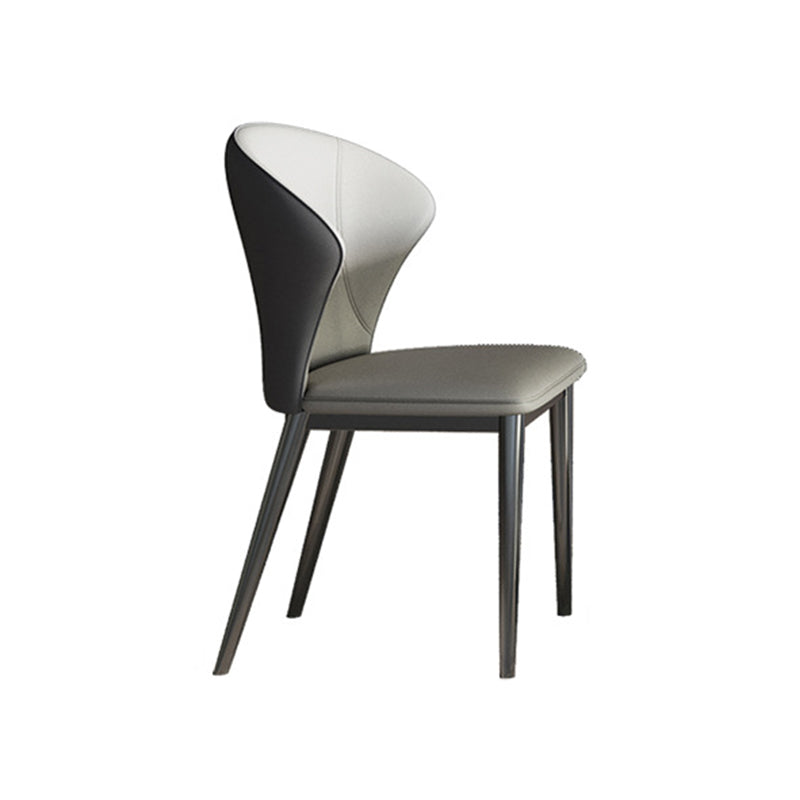 Designer Style 1/2/4/5/7 Pieces Dining Set Sintered Stone Dining Table with Leather Chairs Clearhalo 'Dining Room Sets' 'Dining Tables & Seating' 'dining_room_set' 'furn' 'furn_dining_room_set' 'Furniture' 'furniture_dining_room_set' 'Kitchen & Dining Furniture' 4962055