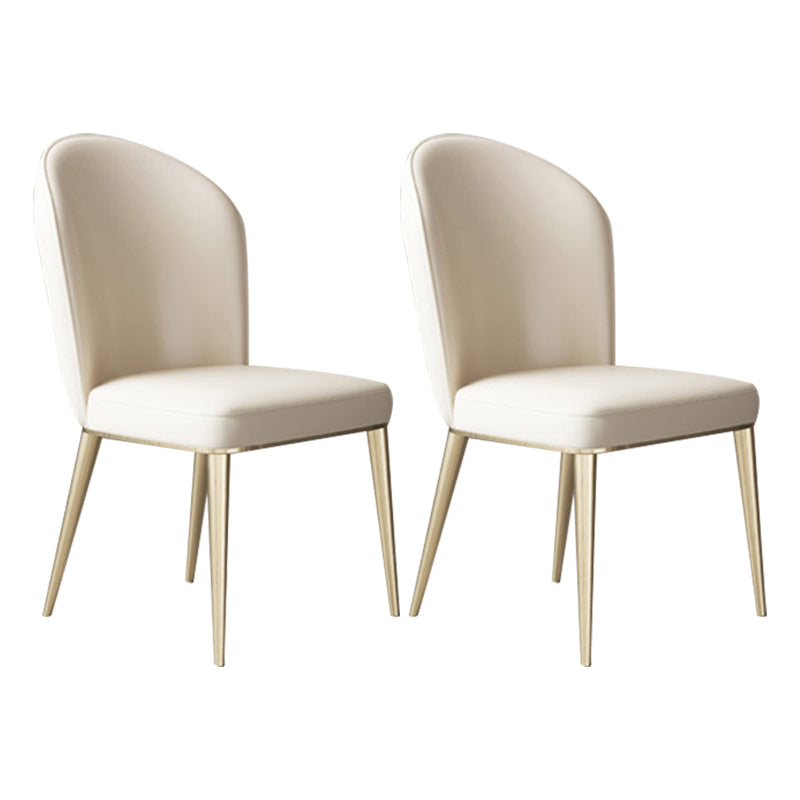 1/2/5/7 Pcs Sintered Stone Dining Table Set Dining Chairs Set 2 White Chairs Clearhalo 'Dining Room Sets' 'Dining Tables & Seating' 'dining_room_set' 'furn' 'furn_dining_room_set' 'Furniture' 'furniture_dining_room_set' 'Kitchen & Dining Furniture' 4962112