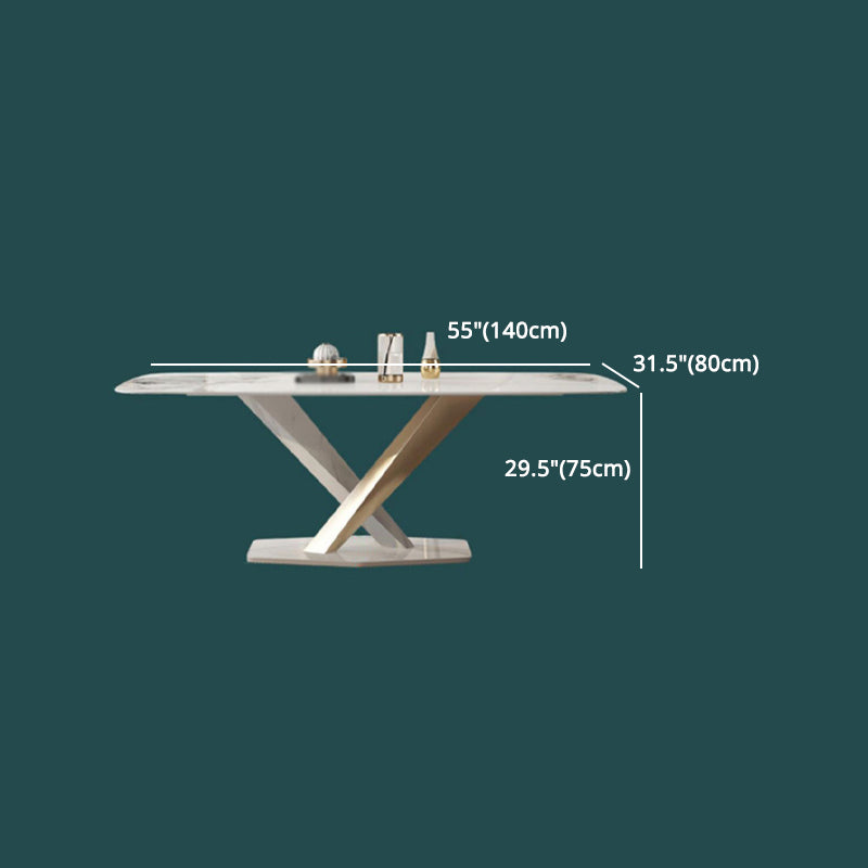 1/2/5/7 Pcs Sintered Stone Dining Table Set Dining Chairs Set Clearhalo 'Dining Room Sets' 'Dining Tables & Seating' 'dining_room_set' 'furn' 'furn_dining_room_set' 'Furniture' 'furniture_dining_room_set' 'Kitchen & Dining Furniture' 4962125