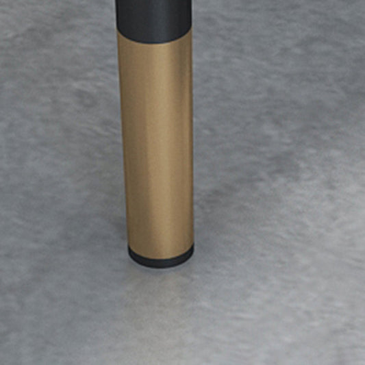 Black Frame Stone Dining Room Table Traditional Luxury Rectangle Dining Table Clearhalo 'Dining Tables & Seating' 'Dining Tables' 'dining_table' 'furn' 'furn_dining_table' 'Furniture' 'furniture_dining_table' 'Kitchen & Dining Furniture' 'kitchen' 'kitchen_dining_table' 4962176