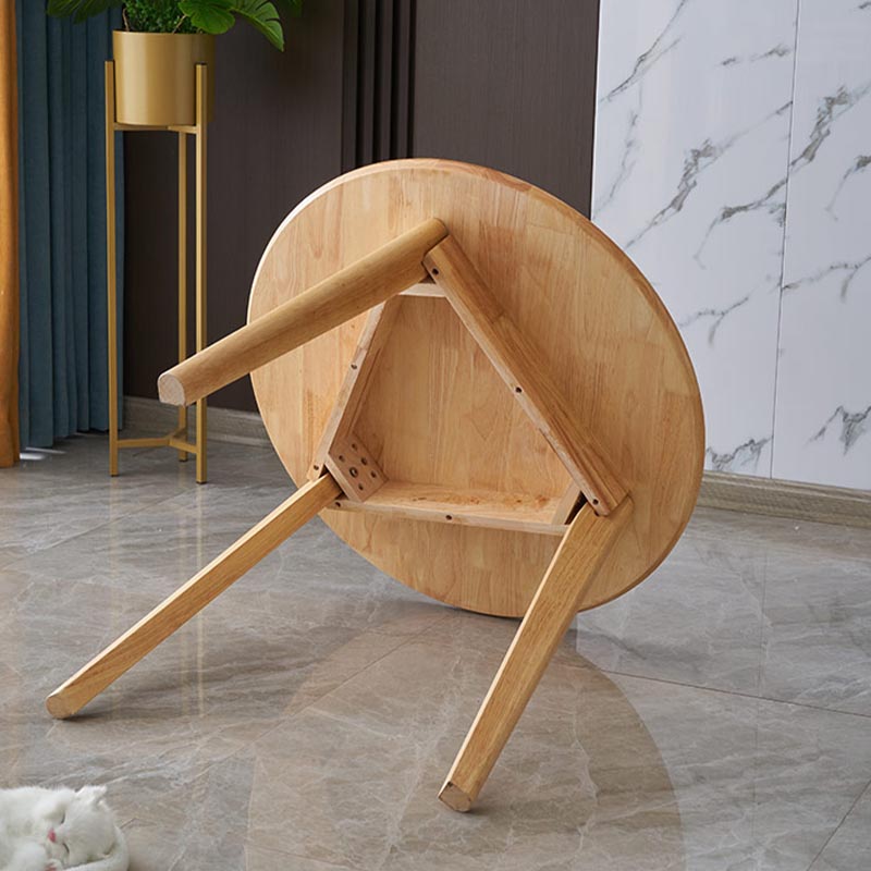 Solid Wood Top Dining Table Contemporary Dining Table with 4 Legs Clearhalo 'Dining Tables & Seating' 'Dining Tables' 'dining_table' 'Furniture' 'furniture_dining_table' 'Kitchen & Dining Furniture' 'kitchen' 'kitchen_dining_table' 4962232