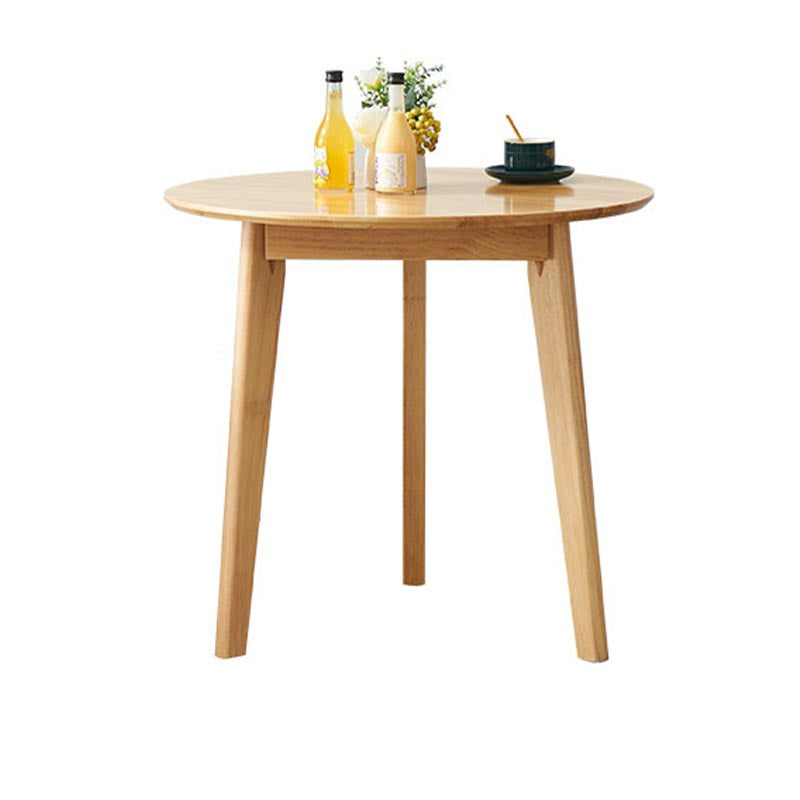 Solid Wood Top Dining Table Contemporary Dining Table with 4 Legs Clearhalo 'Dining Tables & Seating' 'Dining Tables' 'dining_table' 'Furniture' 'furniture_dining_table' 'Kitchen & Dining Furniture' 'kitchen' 'kitchen_dining_table' 4962233