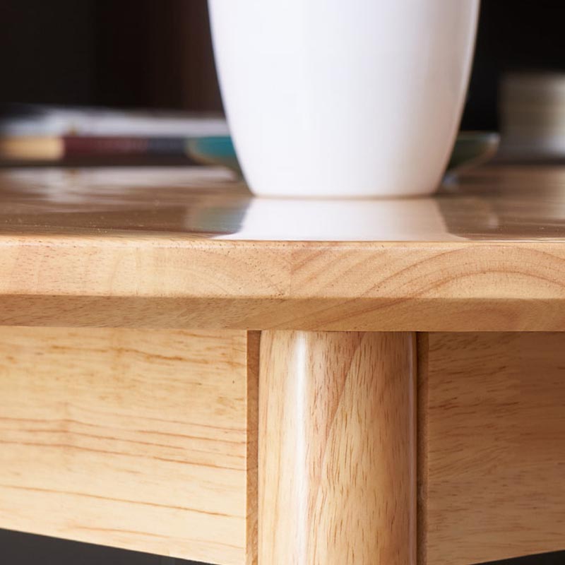 Solid Wood Top Dining Table Contemporary Dining Table with 4 Legs Clearhalo 'Dining Tables & Seating' 'Dining Tables' 'dining_table' 'Furniture' 'furniture_dining_table' 'Kitchen & Dining Furniture' 'kitchen' 'kitchen_dining_table' 4962235