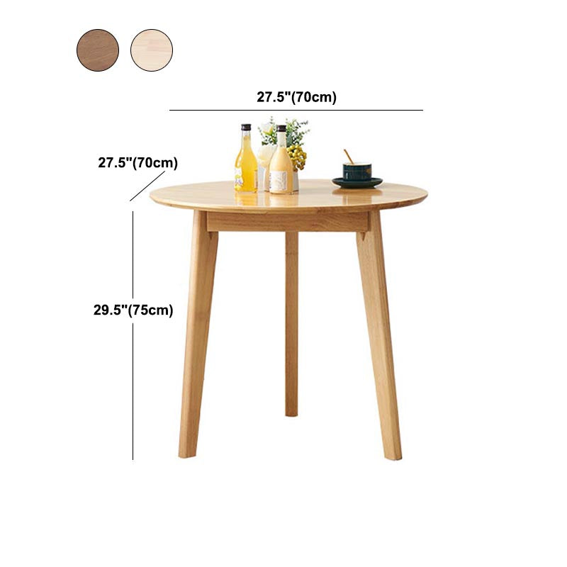 Solid Wood Top Dining Table Contemporary Dining Table with 4 Legs Clearhalo 'Dining Tables & Seating' 'Dining Tables' 'dining_table' 'Furniture' 'furniture_dining_table' 'Kitchen & Dining Furniture' 'kitchen' 'kitchen_dining_table' 4962239
