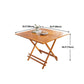 Modern Bamboo Pedestal Dining Table Natural Folding Table for Kitchen Clearhalo 'Dining Tables & Seating' 'Dining Tables' 'dining_table' 'furn' 'furn_dining_table' 'Furniture' 'furniture_dining_table' 'Kitchen & Dining Furniture' 'kitchen' 'kitchen_dining_table' 4962258