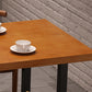 Industrial Wood Double Pedestal Dining Table Natural Rectangle Table Clearhalo 'Dining Tables & Seating' 'Dining Tables' 'dining_table' 'furn' 'furn_dining_table' 'Furniture' 'furniture_dining_table' 'Kitchen & Dining Furniture' 'kitchen' 'kitchen_dining_table' 4962347