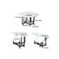 Modern Tripod Base Dinette Table Chipboard Folding Table Home Furniture (only Table) Clearhalo 'Dining Tables & Seating' 'Dining Tables' 'dining_table' 'furn' 'furn_dining_table' 'Furniture' 'furniture_dining_table' 'Kitchen & Dining Furniture' 'kitchen' 'kitchen_dining_table' 4962426