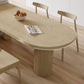 Modern Style Dining Table Brown Solid Wood Dining Table for Kitchen Clearhalo 'Dining Tables & Seating' 'Dining Tables' 'dining_table' 'furn' 'furn_dining_table' 'Furniture' 'furniture_dining_table' 'Kitchen & Dining Furniture' 'kitchen' 'kitchen_dining_table' 4962532