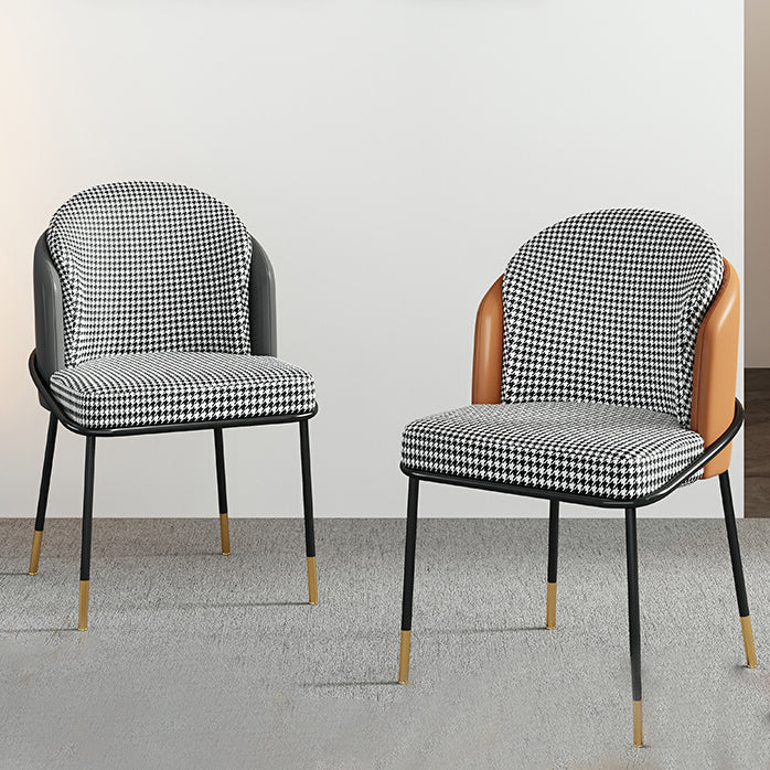 Armless Dining Chairs Contemporary Kitchen Side Chairs for Dining Room Clearhalo 'Dining Chairs' 'Dining Tables & Seating' 'dining_chair' 'furn' 'furn_dining_chair' 'Furniture' 'furniture_dining_chair' 'Kitchen & Dining Furniture' 4962644