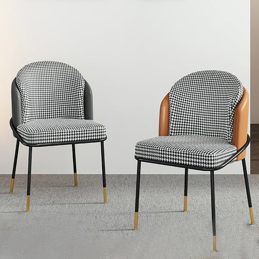 Armless Dining Chairs Contemporary Kitchen Side Chairs for Dining Room Clearhalo 'Dining Chairs' 'Dining Tables & Seating' 'dining_chair' 'furn' 'furn_dining_chair' 'Furniture' 'furniture_dining_chair' 'Kitchen & Dining Furniture' 4962644