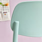 Scandinavian Plastic Side Chair Dining Kitchen Room Open Back Chair Clearhalo 'Dining Chairs' 'Dining Tables & Seating' 'dining_chair' 'furn' 'furn_dining_chair' 'Furniture' 'furniture_dining_chair' 'Kitchen & Dining Furniture' 4962794