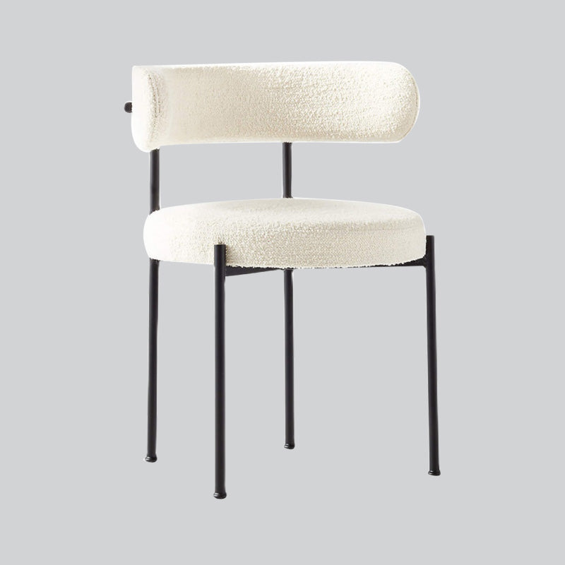 Modern Style Upholstered Side Chair Open Back Dining Chair for Dining Room Clearhalo 'Dining Chairs' 'Dining Tables & Seating' 'dining_chair' 'furn' 'furn_dining_chair' 'Furniture' 'furniture_dining_chair' 'Kitchen & Dining Furniture' 4962907