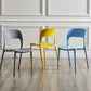 Plastic Contemporary Kitchen Chair Open Back Dining Room Side Chair Clearhalo 'Dining Chairs' 'Dining Tables & Seating' 'dining_chair' 'Furniture' 'furniture_dining_chair' 'Kitchen & Dining Furniture' 4963037