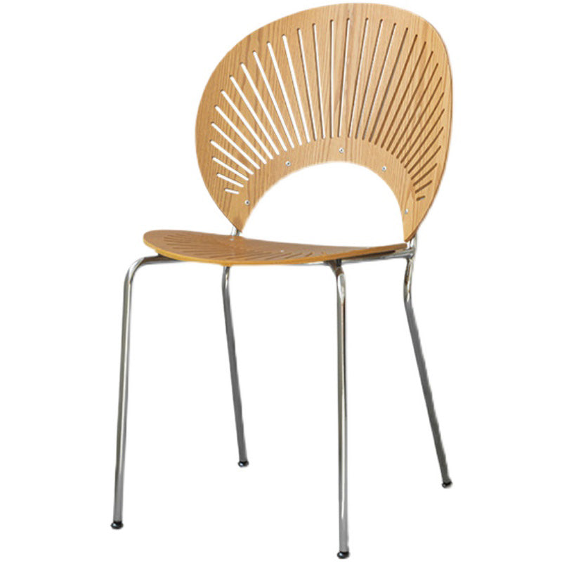 Modern Style Side Chair Open Back Armless Dining Chair for Indoor Clearhalo 'Dining Chairs' 'Dining Tables & Seating' 'dining_chair' 'furn' 'furn_dining_chair' 'Furniture' 'furniture_dining_chair' 'Kitchen & Dining Furniture' 4963219