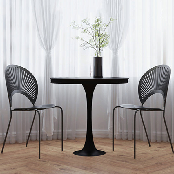 Modern Style Side Chair Open Back Armless Dining Chair for Indoor Clearhalo 'Dining Chairs' 'Dining Tables & Seating' 'dining_chair' 'furn' 'furn_dining_chair' 'Furniture' 'furniture_dining_chair' 'Kitchen & Dining Furniture' 4963228
