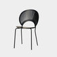 Modern Style Side Chair Open Back Armless Dining Chair for Indoor Black 1 Piece Clearhalo 'Dining Chairs' 'Dining Tables & Seating' 'dining_chair' 'furn' 'furn_dining_chair' 'Furniture' 'furniture_dining_chair' 'Kitchen & Dining Furniture' 4963232