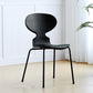 Modern Style Side Chair Plastic Metal Dining Chair for Home Use Black 1 Piece Black Clearhalo 'Dining Chairs' 'Dining Tables & Seating' 'dining_chair' 'furn' 'furn_dining_chair' 'Furniture' 'furniture_dining_chair' 'Kitchen & Dining Furniture' 4963252