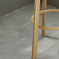 Modern Armless Backrest Counter Stool Steel Cafe Bar Stool with Cushion and Pedal Clearhalo 'Bar Furniture' 'Bar Stools' 'bar_stools' 'furn' 'furn_bar_stools' 'Furniture' 'furniture_bar_stools' 'Kitchen & Dining Furniture' 4965366