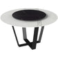 Modern 1/2/5/7 Pieces Dining Set Round Stone Dining Table for Dining Room Clearhalo 'Dining Room Sets' 'Dining Tables & Seating' 'dining_room_set' 'furn' 'furn_dining_room_set' 'Furniture' 'furniture_dining_room_set' 'Kitchen & Dining Furniture' 4965424