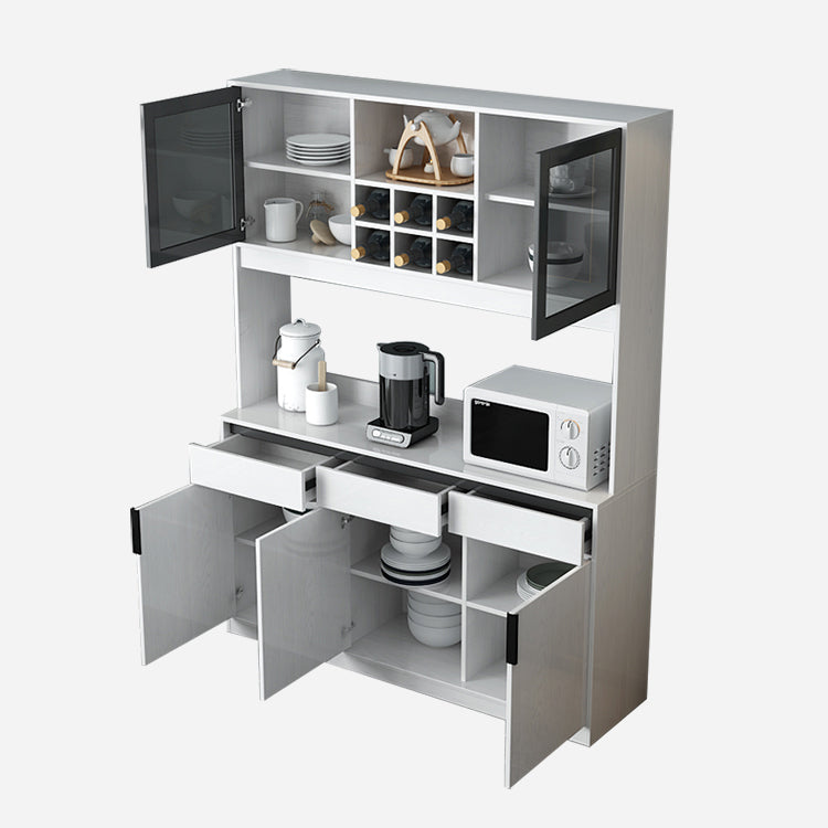 Wood Living Room Sideboard Cabinet Modern Credenza with Drawers and Storages Clearhalo 'buffet_sideboard' 'Buffets & Sideboards' 'furn' 'furn_buffet_sideboard' 'Furniture' 'furniture_buffet_sideboard' 'Kitchen & Dining Furniture' 4965516