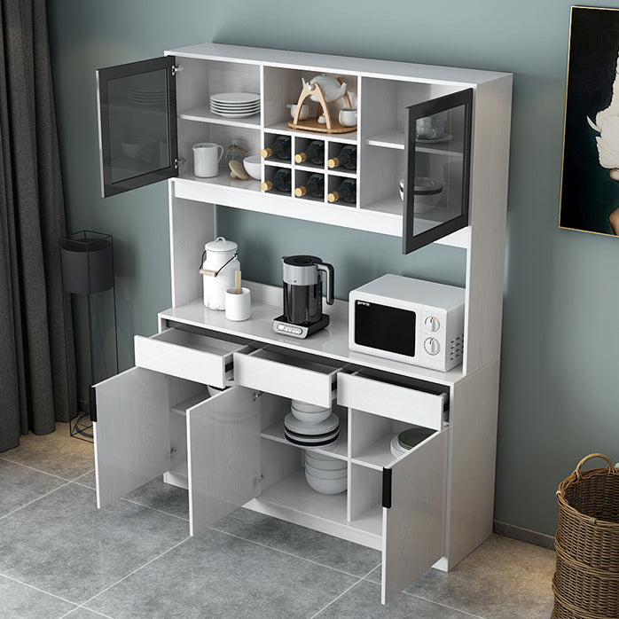 Wood Living Room Sideboard Cabinet Modern Credenza with Drawers and Storages Clearhalo 'buffet_sideboard' 'Buffets & Sideboards' 'furn' 'furn_buffet_sideboard' 'Furniture' 'furniture_buffet_sideboard' 'Kitchen & Dining Furniture' 4965520